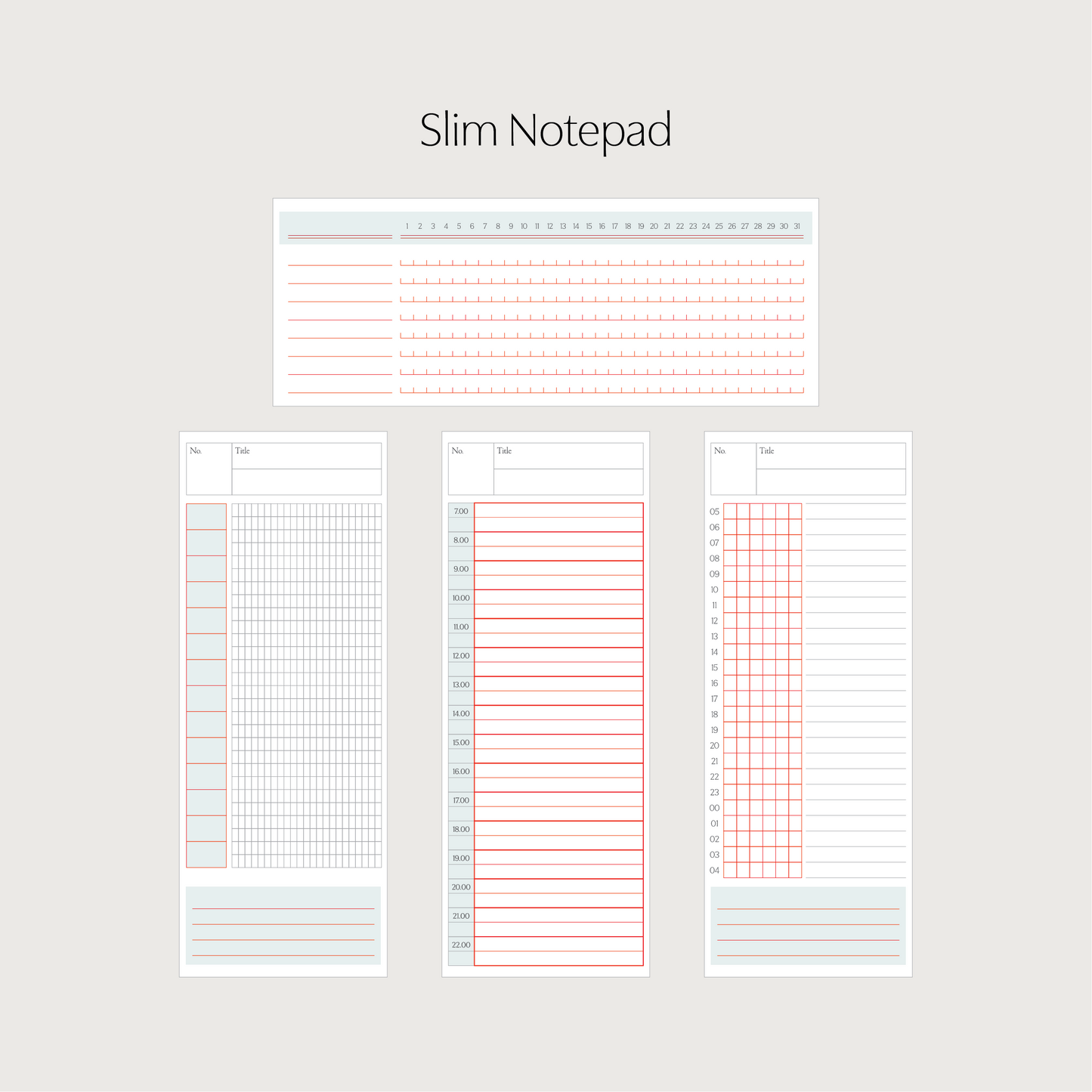 Slim Notepad