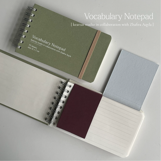 Vocabulary Notepad in Collaboration with Zhafira Aqyla